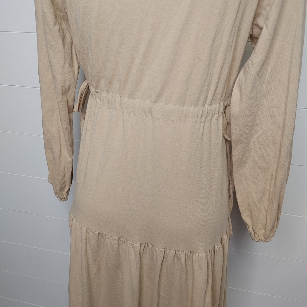 Oak + Fort tiered cotton midi dress size S - Picture 8 of 14